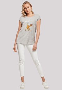 F4NT4STIC DISNEY BAMBI SCHMETTERLING TAIL - T-shirts print - heather grey