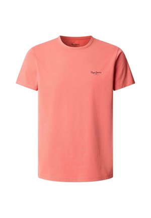 Pepe Jeans, PEPE JEANS BASIC T-SHIRT ORIGINAL BASIC 3N - T-shirts basic - cinnabar red