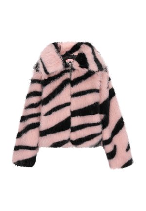 myMo ROCKS, Winterjacke - rosa schwarz