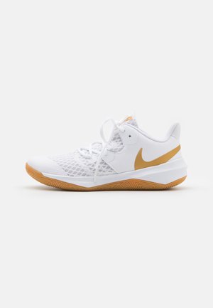 ZOOM HYPERSPEED COURT SE UNISEX - Håndboldsko - white/gold