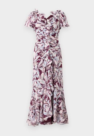 MULTI TULIP CLIO DRESS - Φόρεμα ημέρας - deep plum multi