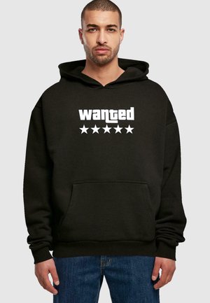 WANTED ULTRA HEAVY - Kapuzenpullover - black