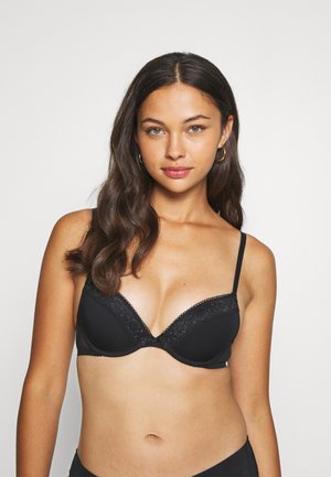 Marks & Spencer TRIM PLUNGE - Krūšturis ar stīpiņu - black