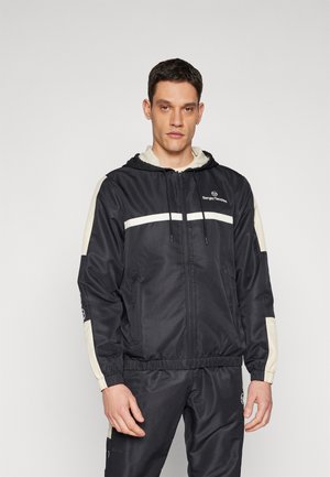 Sergio Tacchini PRANNIE TRACK JACKET - Sportinė striukė - black/wood ash