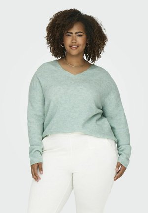 CARCAMILLA V NECK - Jumper - ether
