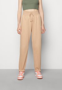 Nike Sportswear - W PHNX FLC HR OS - Tracksuit bottoms - hemp/sail Thumbnail Image 1