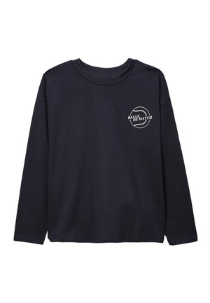 IMPRIMÉ EN GOTS - T-shirt à manches longues - marine