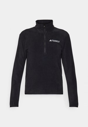 Adidas Terrex ESSENTIALS HALF ZIP  - Fleece jumper - black
