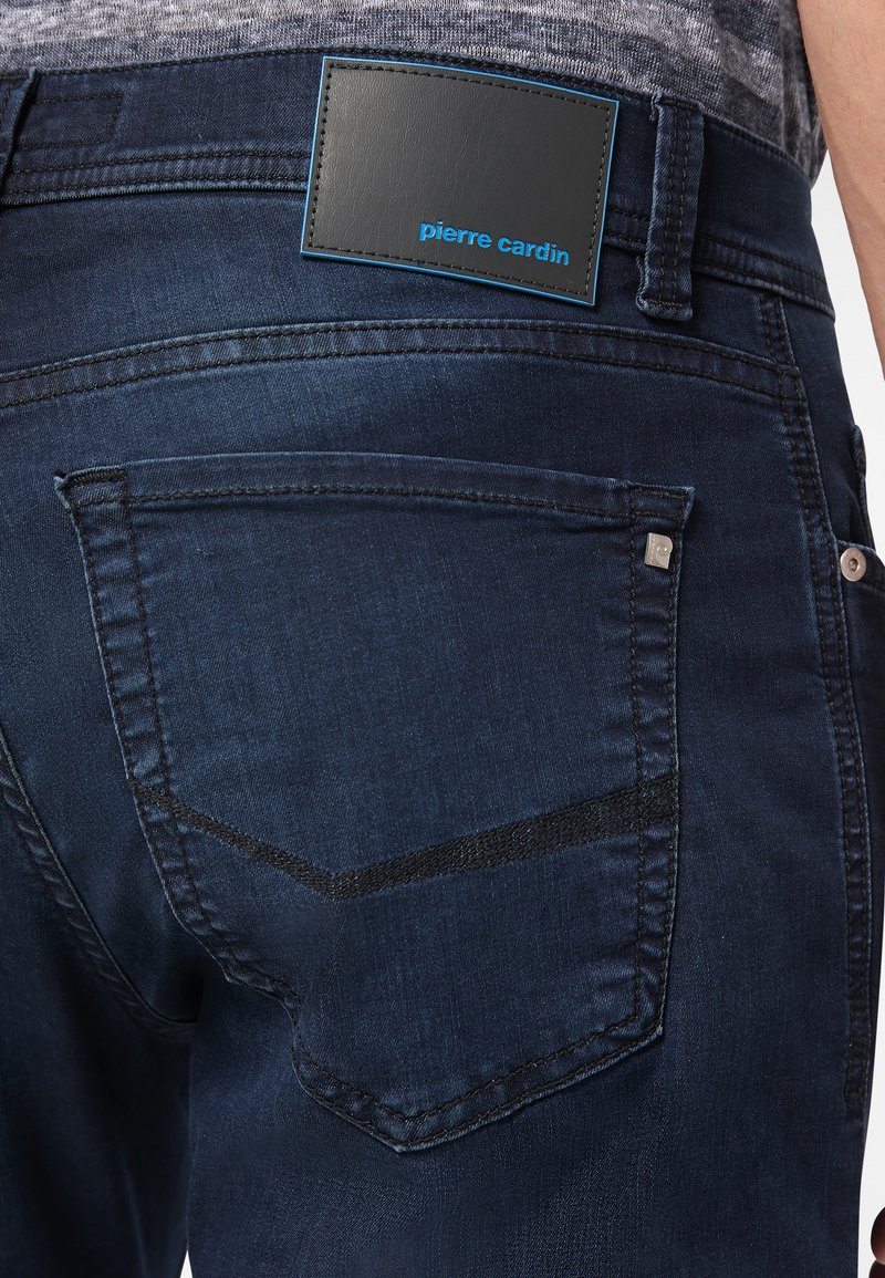 Herren Skinny Fit | Pierre Cardin Jeans Straight Leg dark blue/dark-blue denim - DC59595 Herren Skinny Fit | Pierre Cardin Jeans Straight Leg dark blue/dark-blue denim - DC59595