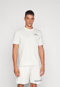 Sergio Tacchini BOLD - Pamata T-krekls - gardenia/navy