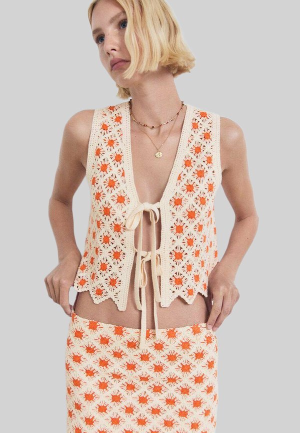 ADULT - Cardigan - orange