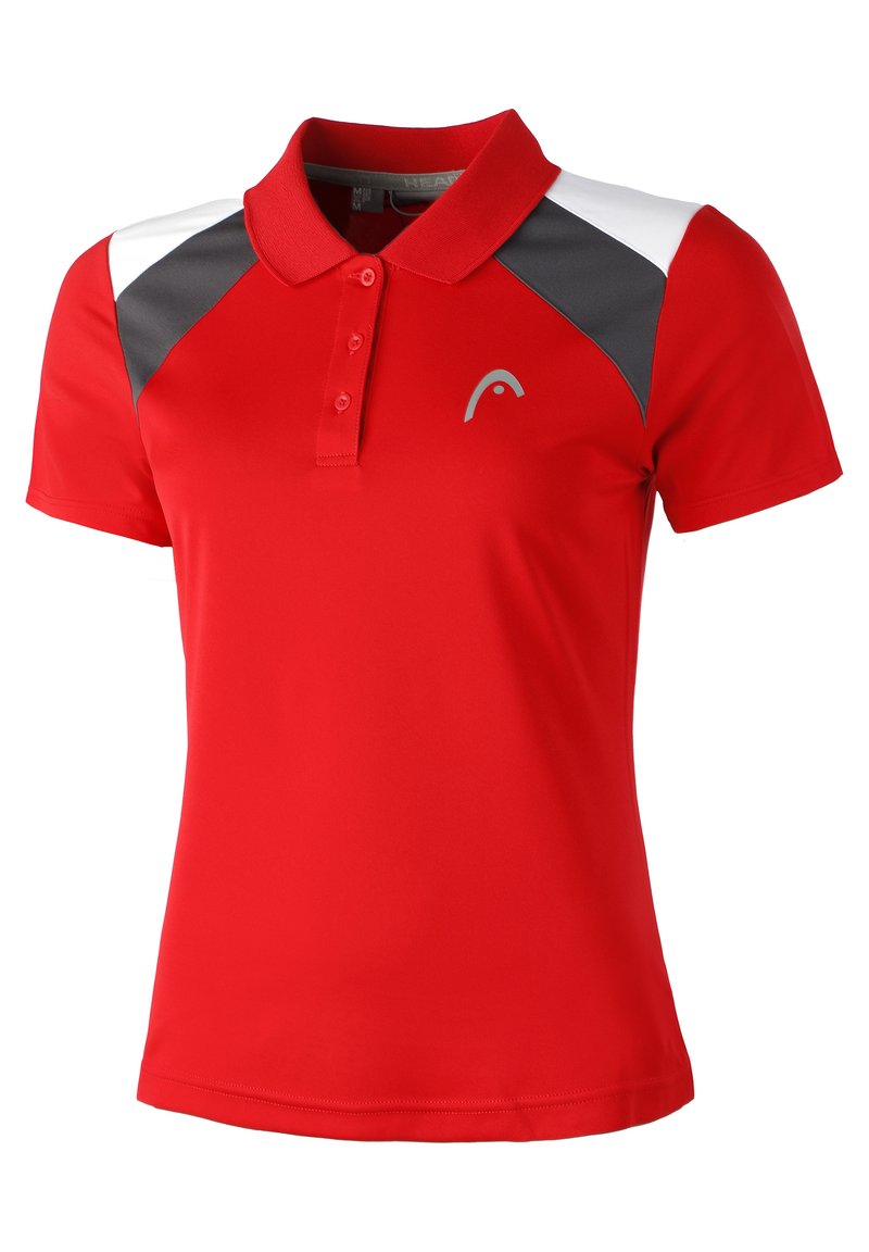 Head Poloshirt rood