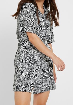 Shirt dress - black