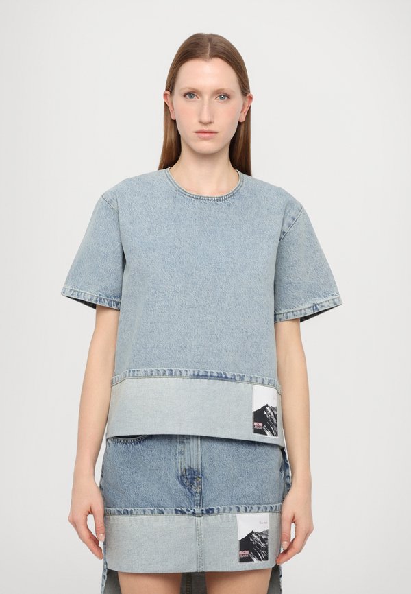 Print T-shirt - fantasia blu