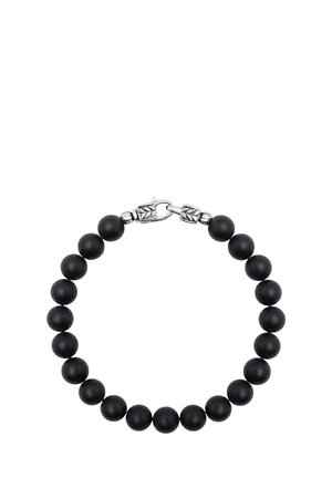 ONYX HEALING WITH LOCK - Armbånd - black