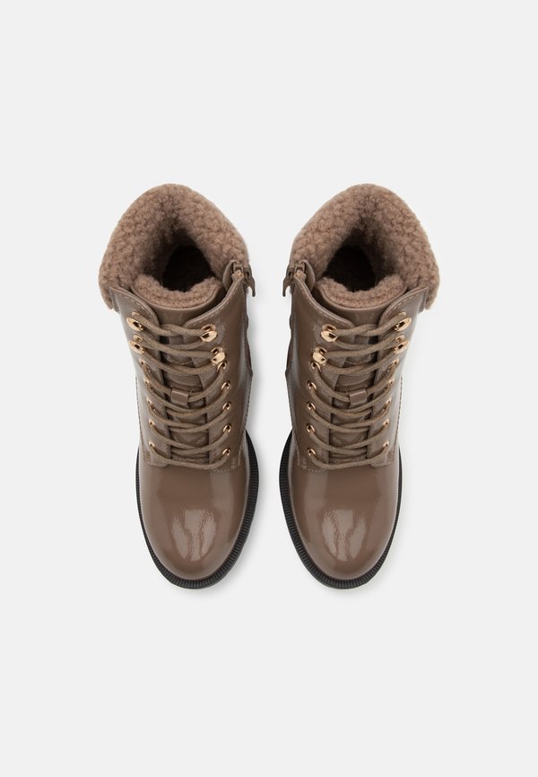 Lace-up ankle boots - khaki3