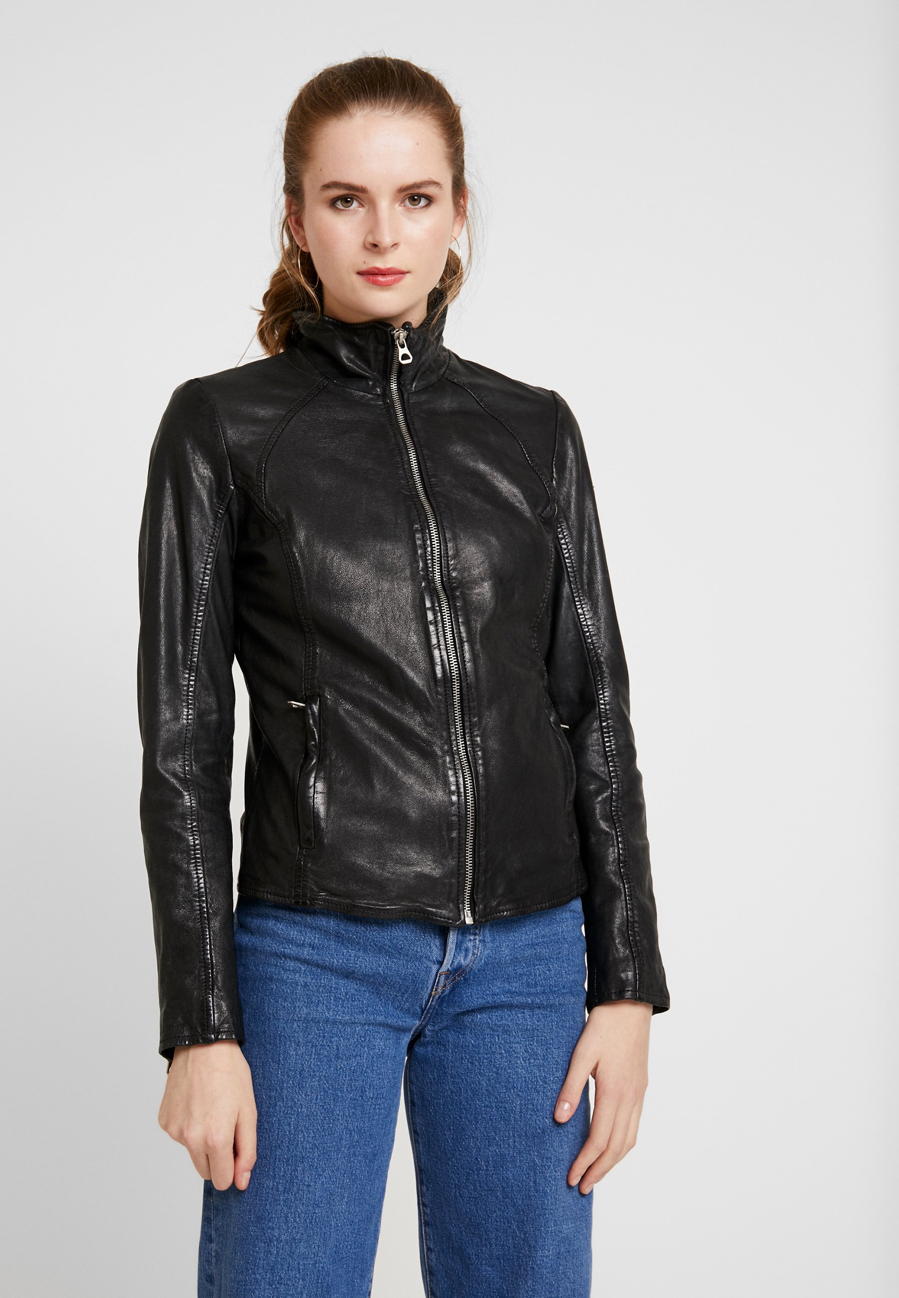 Gipsy Skinnjakke black Zalando.no Gipsy CAIT - Skinnjakke - black