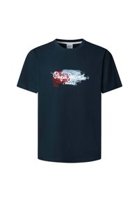 Pepe Jeans TREY TEE - T-shirt print - dulwich blue