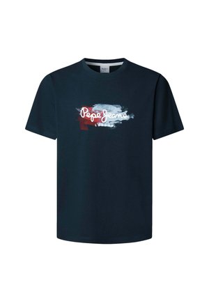 Pepe Jeans TREY TEE - Majica kratkih rukava s printom - dulwich blue