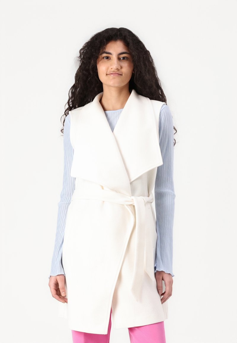 VILA VICOOLEY COLLAR - Chaleco - birch