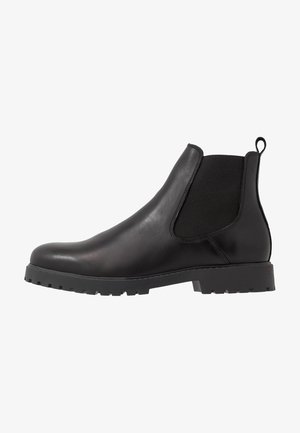 LEATHER UNISEX - Stivaletti - black