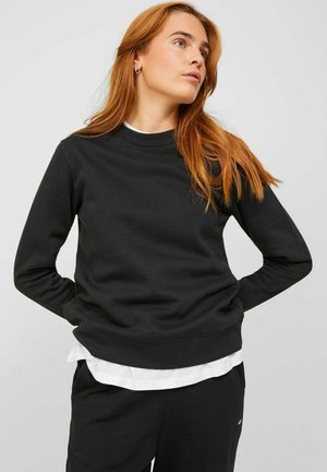 ABBIE LANGARM - Sweatshirt - black