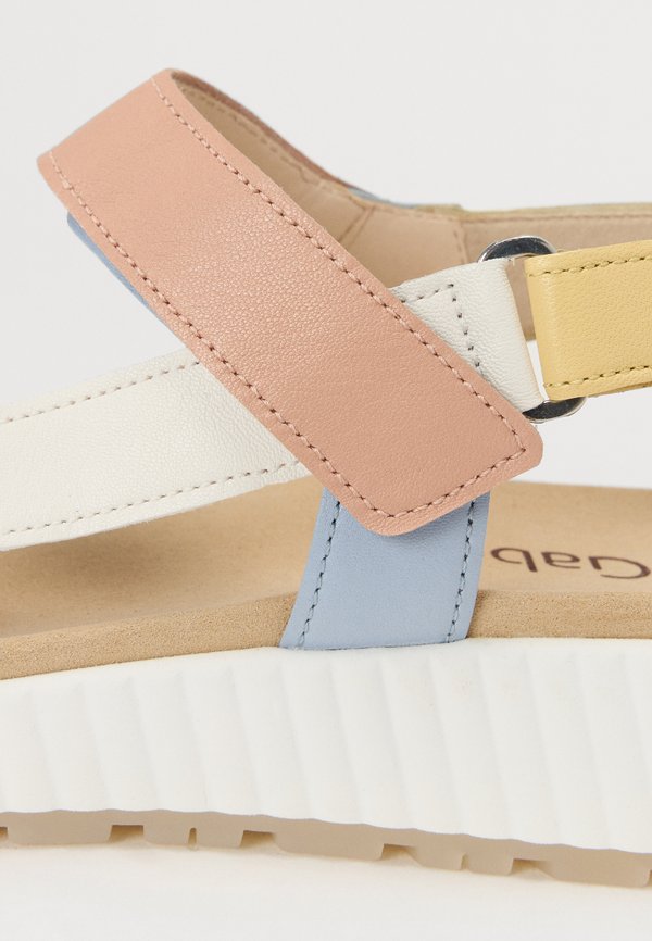 Wedge sandals - mint kombi4