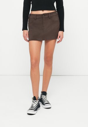 MINI - Minisukně - dark brown