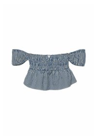 WITH BOW - Camicetta - dark blue