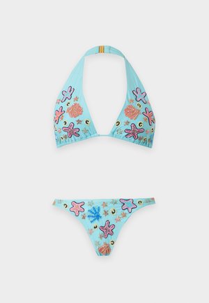 OCEANUS, QUINN SET - Bikini - baby blue