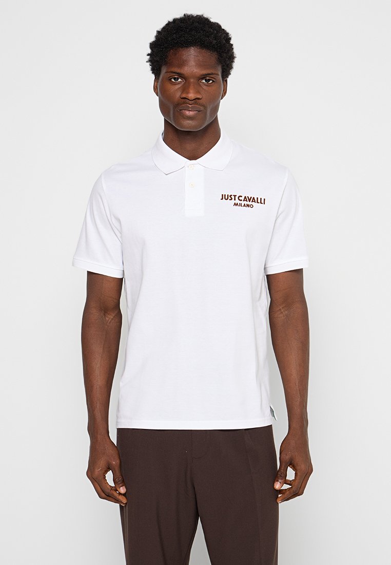 Just Cavalli Poloshirt wit Just Cavalli Poloshirt wit