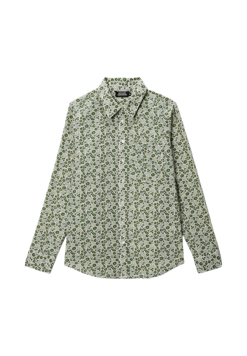 Chemisier Femme Monoprix Taille 40 - Coton Imprimé Multicolore - Neuf Sans étiquettes
