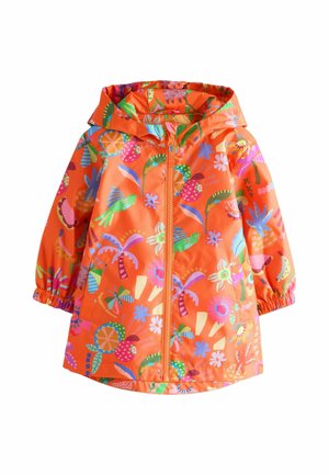 REGULAR FIT - SHOWER RESISTANT PRINTED CAGOULE  - Regenjacke / wasserabweisende Jacke - orange character