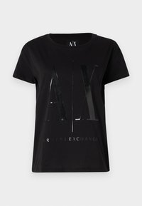 Apdrukāts T-krekls - black