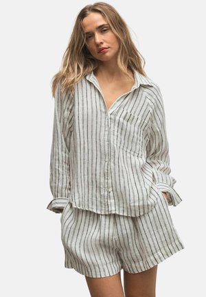 Next Rövidnadrágok - cream brown stripe