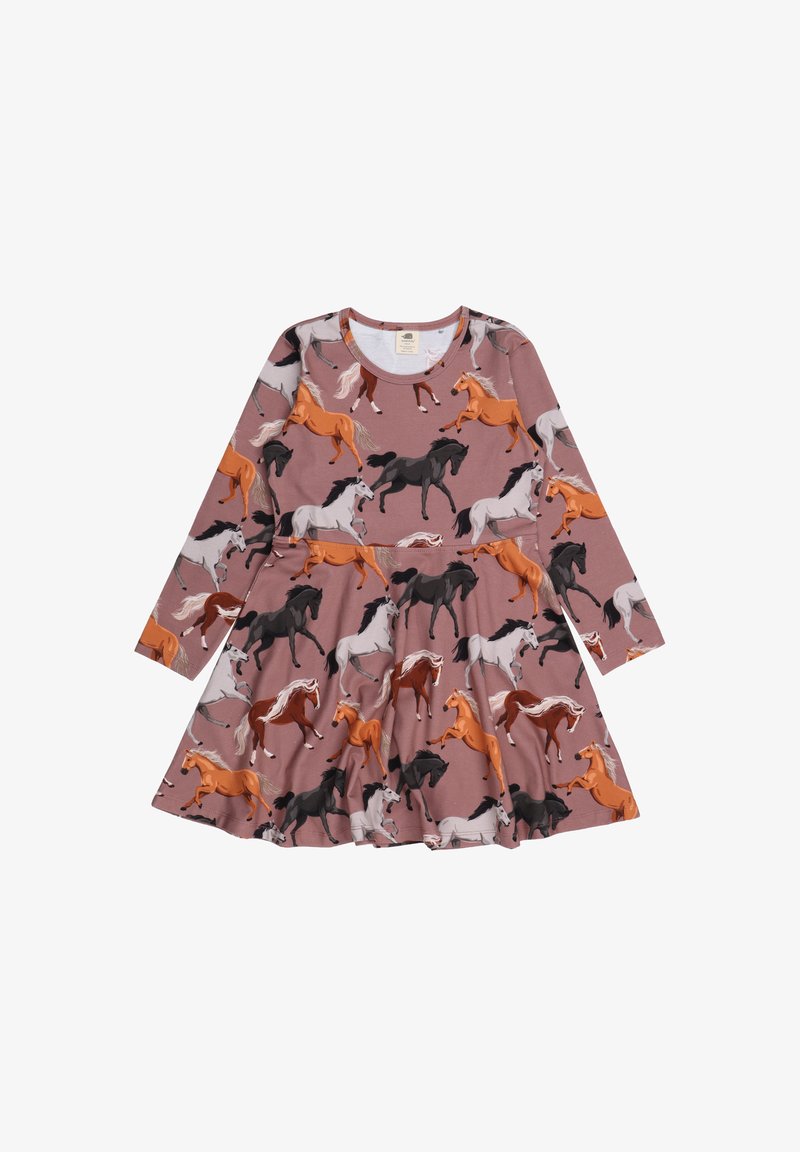 Walkiddy THE MAJESTIC HORSES - Jersey dress - rosa