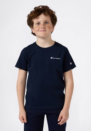 SS ICONS CONTRAST - T-shirt basic - dark blue