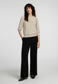 Selected Femme SLFTENNY 3/4 - Sweatshirt - dove