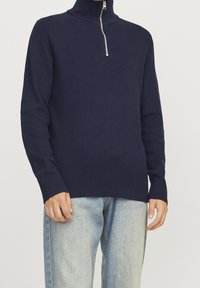 Jack & Jones PREMIUM Stickad tröja - dark blue