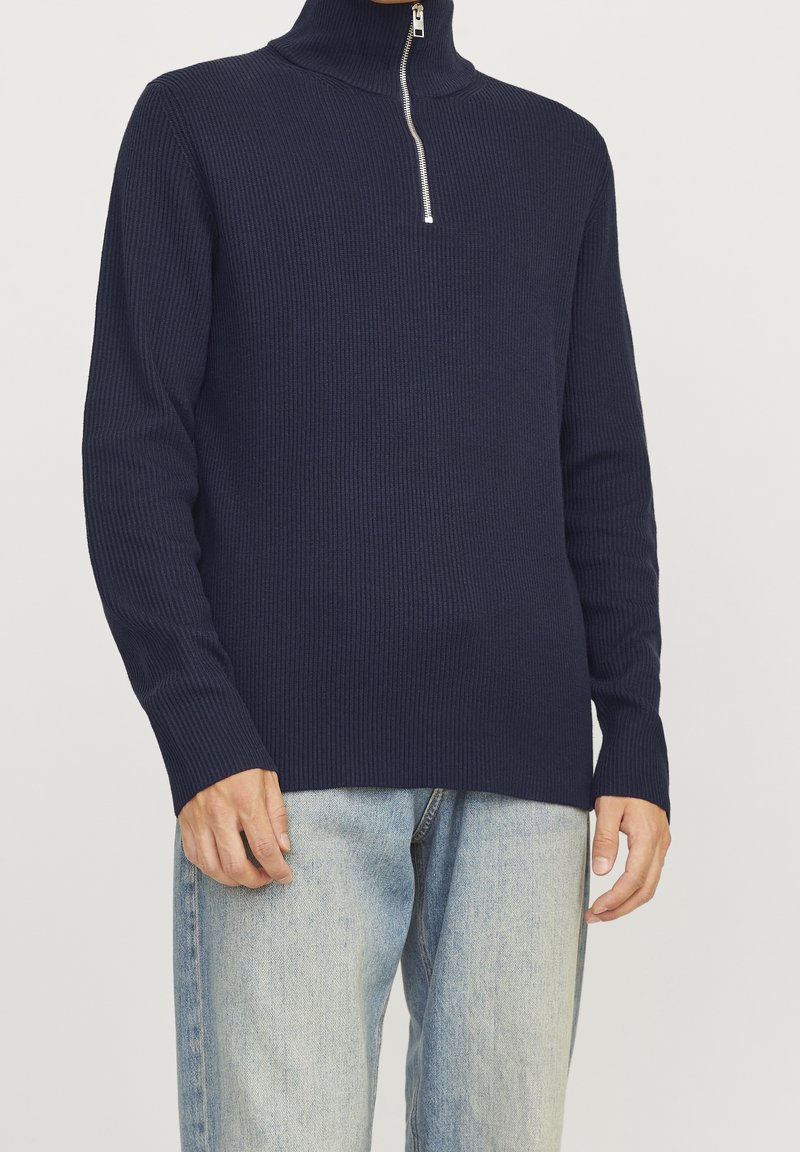 Jack & Jones PREMIUM Stickad tröja - dark blue