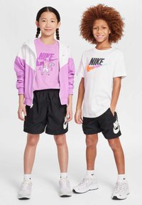 Nike Sportswear - CLUB UNISEX - Šortai - black white Miniatiūros vaizdas 1