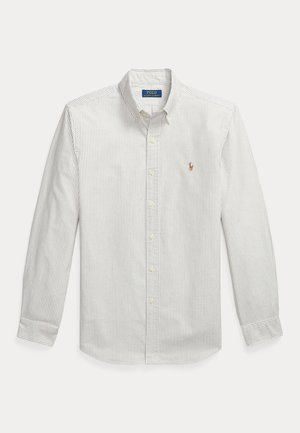 LONG SLEEVE SPORT SHIRT - Πουκάμισο - pale russet/white