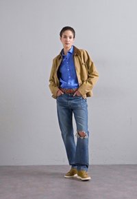 Polo Ralph Lauren CROPPED UTILITY JACKET - Chaqueta fina - berkshire tan