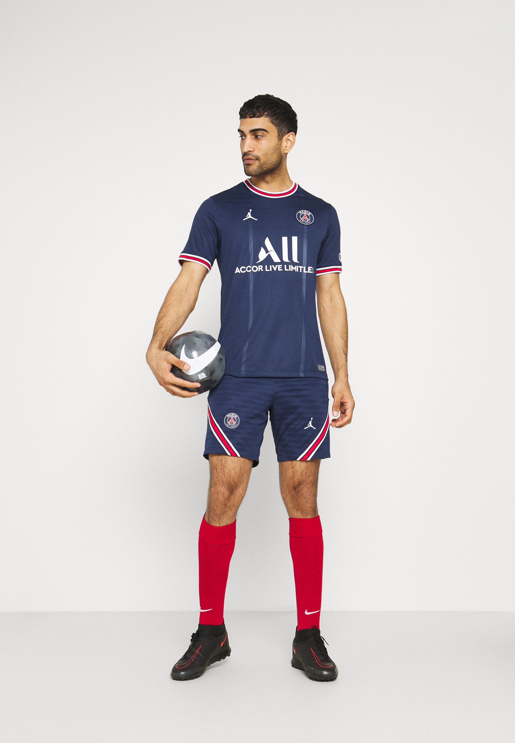 Nike Performance PARIS ST. GERMAIN - Club wear - midnight navy/university  red/white/dark blue - Zalando.de