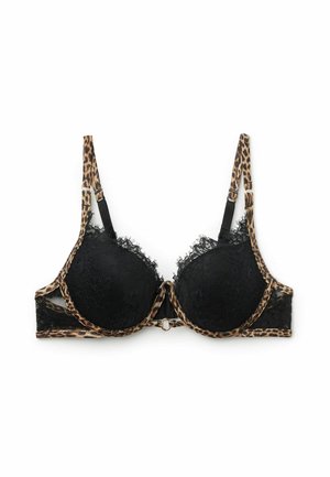 Tezenis, JUNGLE GLOW - Sujetador push-up - black