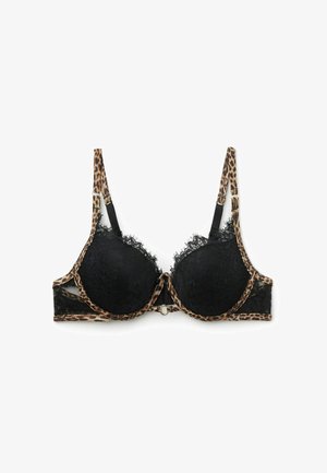 Tezenis, JUNGLE GLOW - Sujetador push-up - black