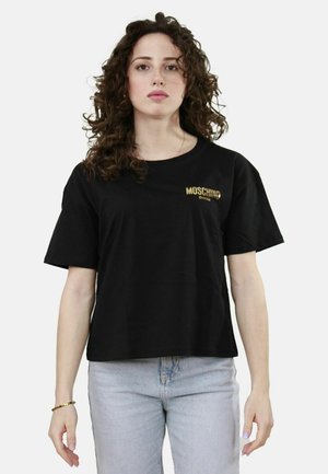T-shirt con stampa - nero