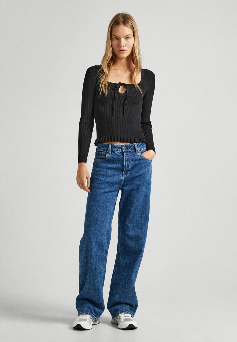 Pepe Jeans Longsleeve zwart Pepe Jeans Longsleeve zwart