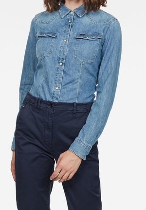 Overhemdblouse - blue denim