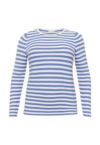 Unselected, blue chalk stripe